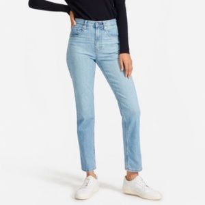 Everlane High Rise Tapered Leg Jeans